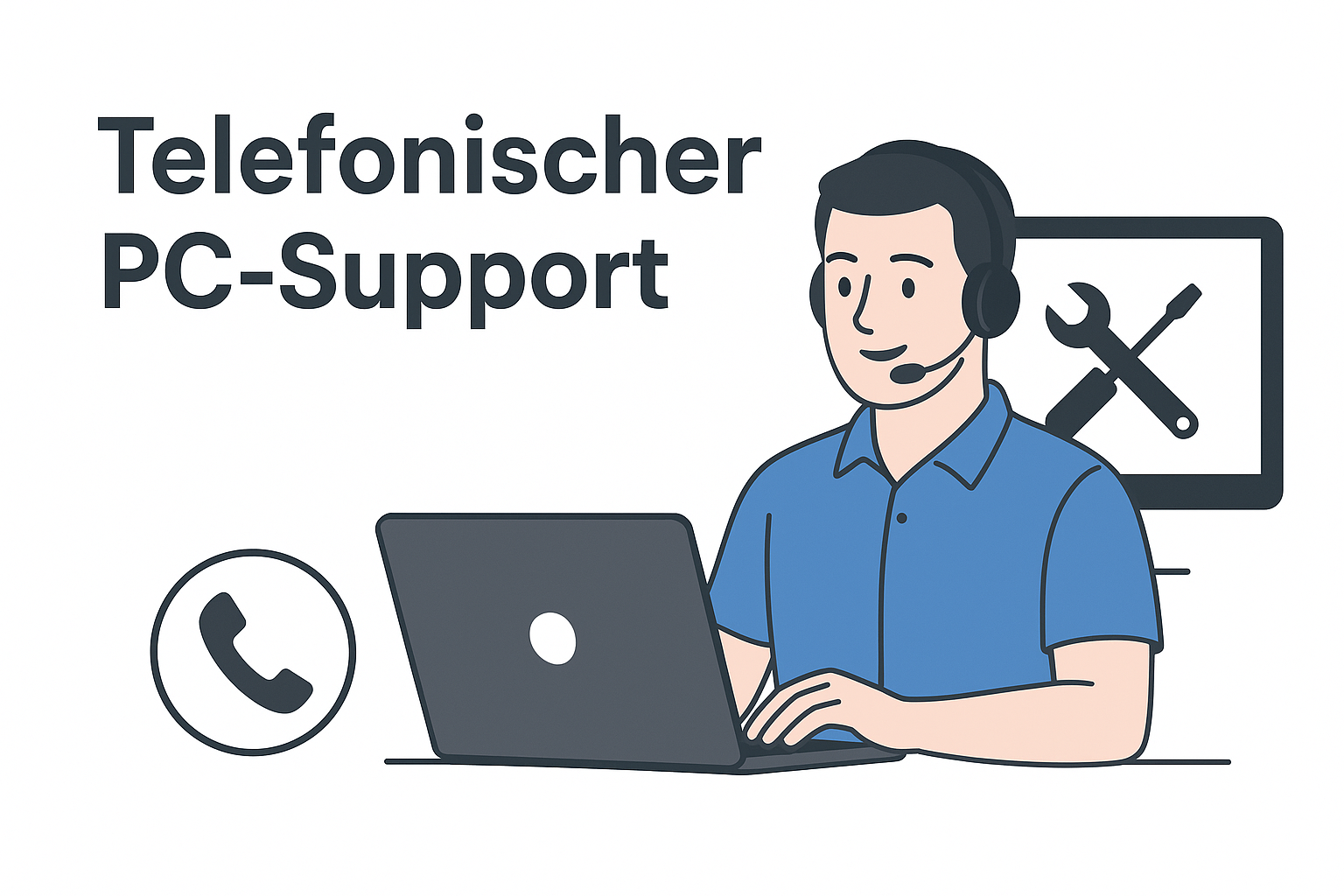 Telefonischer Computer-Support